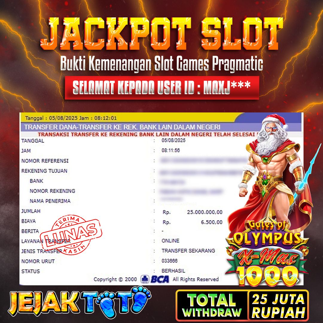 Bukti Jackpot
