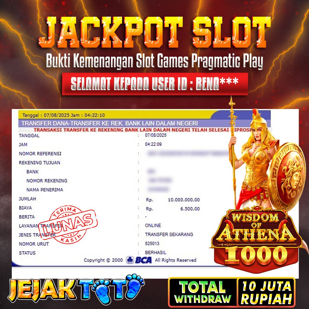 Bukti Jackpot