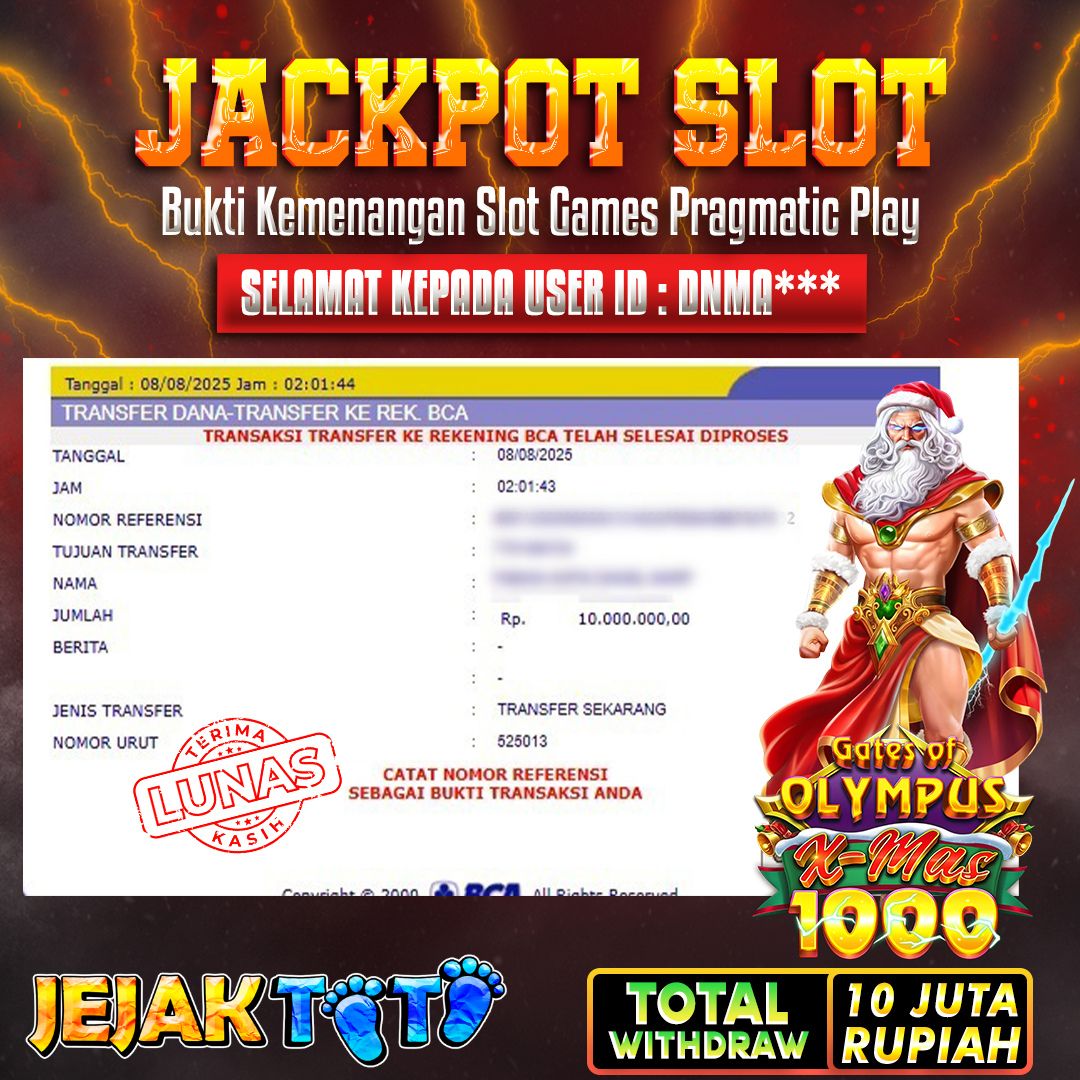 Bukti Jackpot