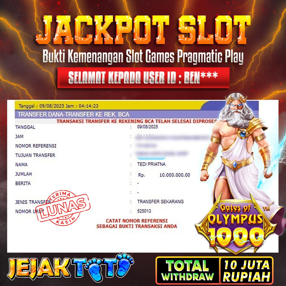 Bukti Jackpot
