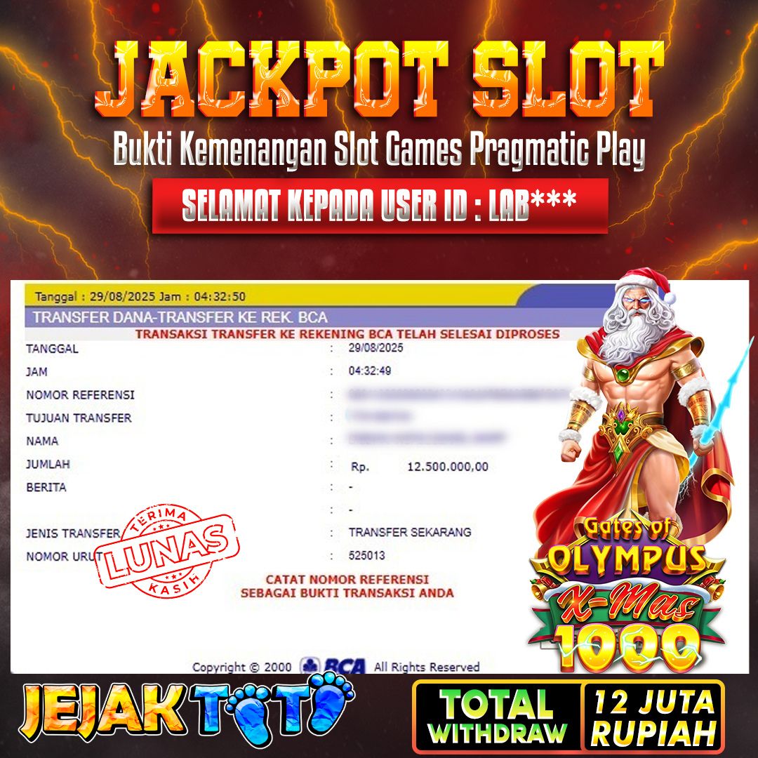 Bukti Jackpot