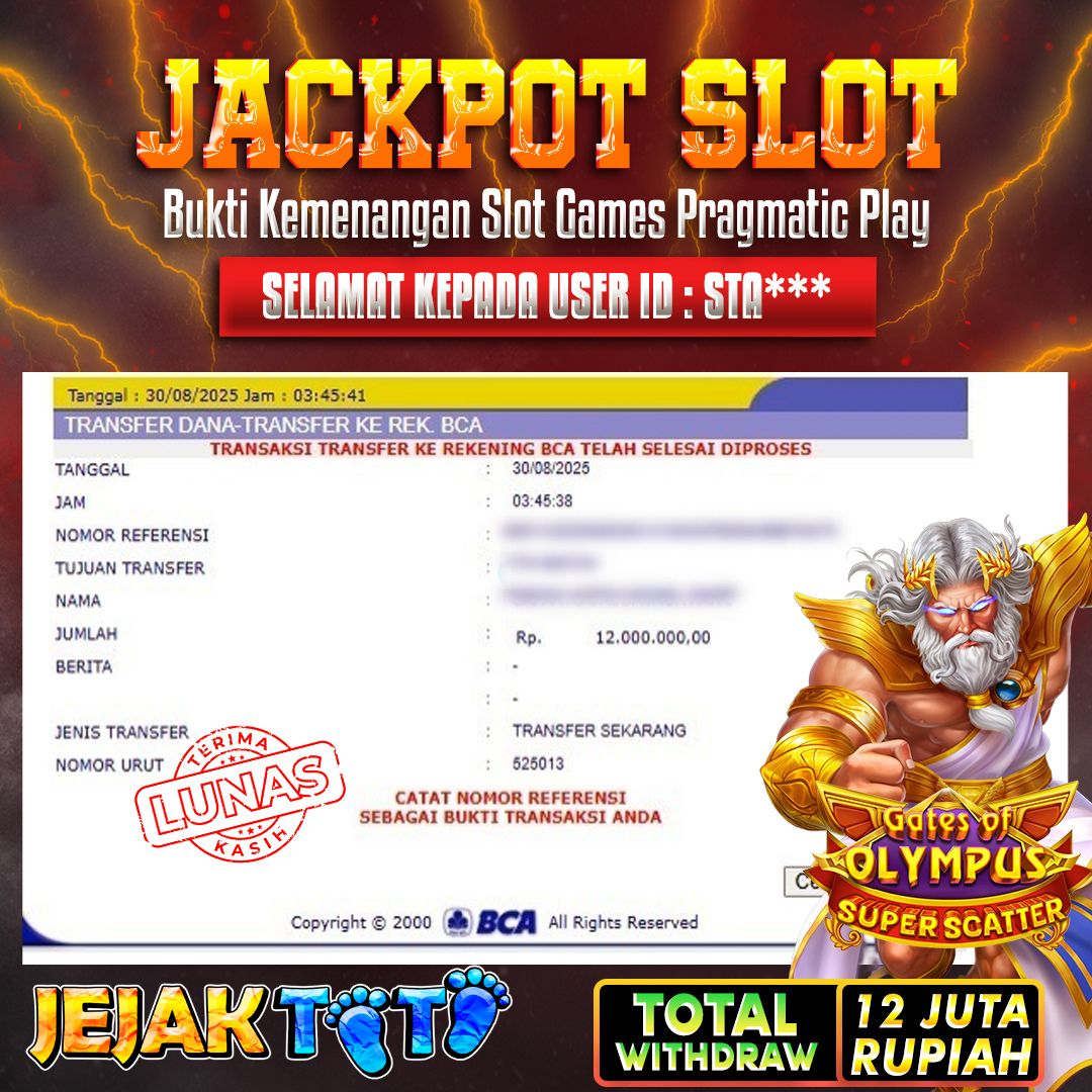 Bukti Jackpot