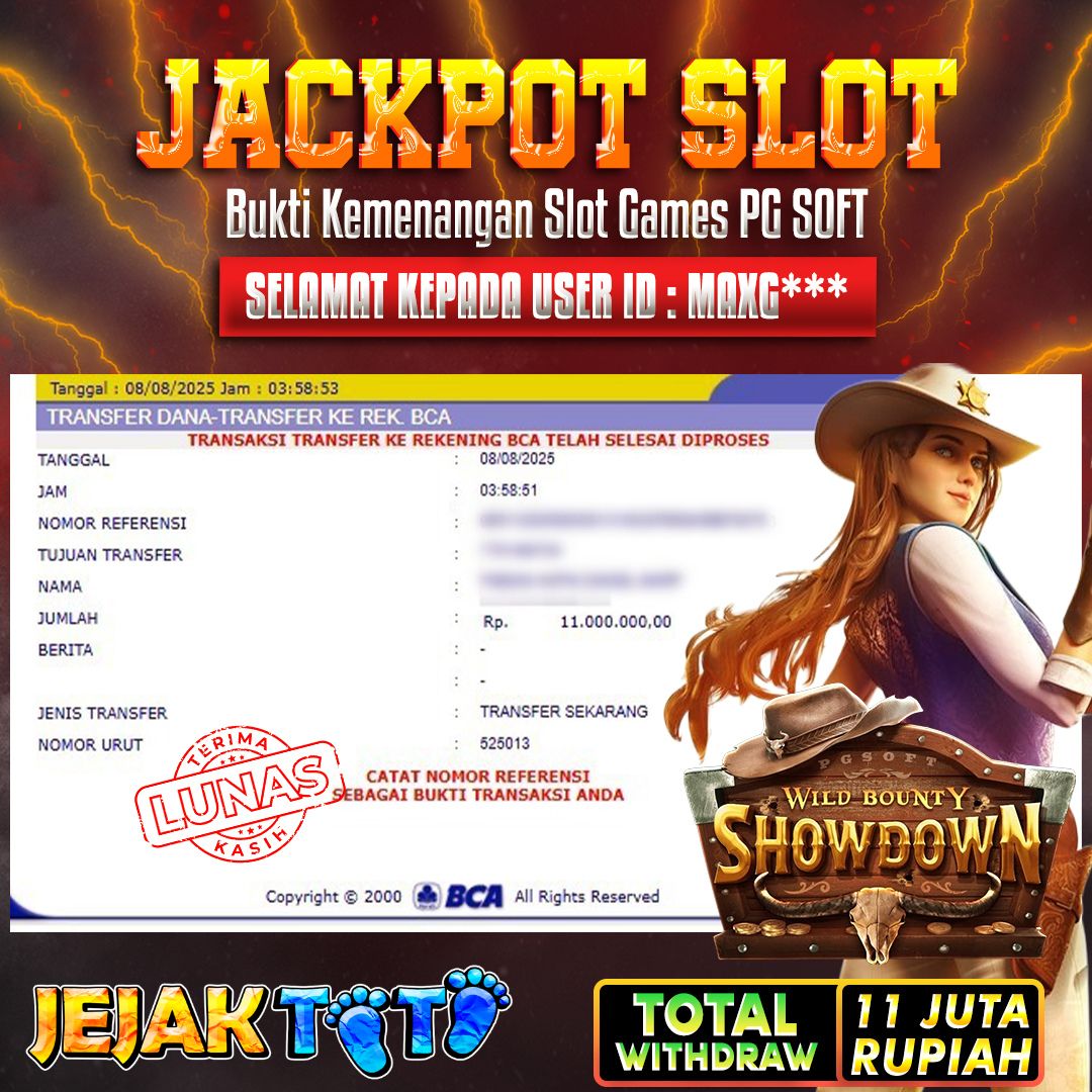 Bukti Jackpot